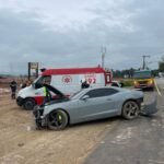 Acidente grave com cinco vítimas mobiliza resgate aéreo na Jorge Lacerda, em Ilhota