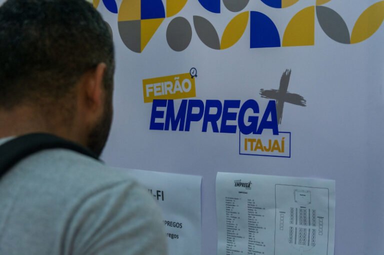 Mais de 1,1 mil vagas serão ofertadas em feirão de empregos em Itajaí