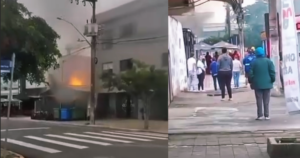 Incêndio atinge estabelecimento em Cordeiros
