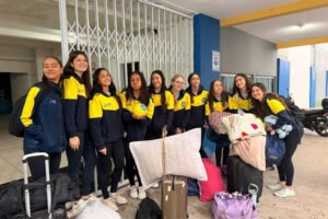 Itajaí inicia participação na OLESC com embarque das primeiras equipes para Lages 