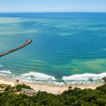 Praia dos Molhes do Atalaia em Itajaí