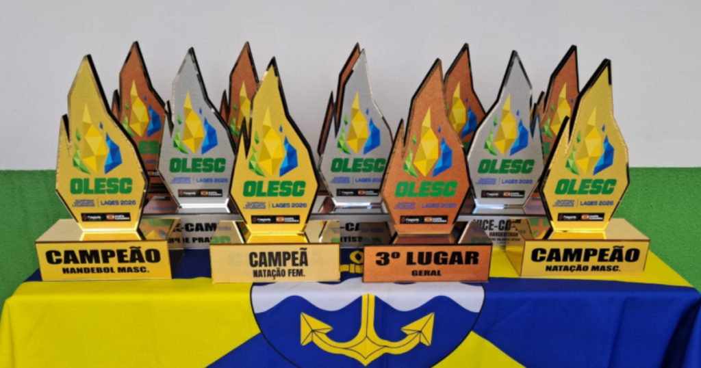 Itajaí chega no pódio da OLESC com três títulos e 85 medalhas