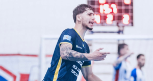 Marcílio Dias Futsal vence no tempo normal, mas é eliminado por Palmitos na prorrogação da Série Prata